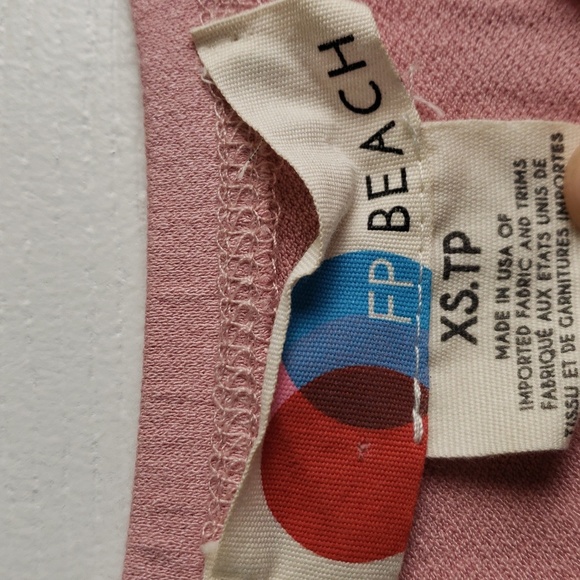 Free People Juptier Pink Off-Shoulder Maxi Dress - XS - Picture 7 of 10